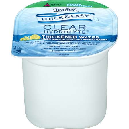 THICK & EASY Thick & Easy Clear Hydrolyte Thickened Water 4 oz., PK24 23061